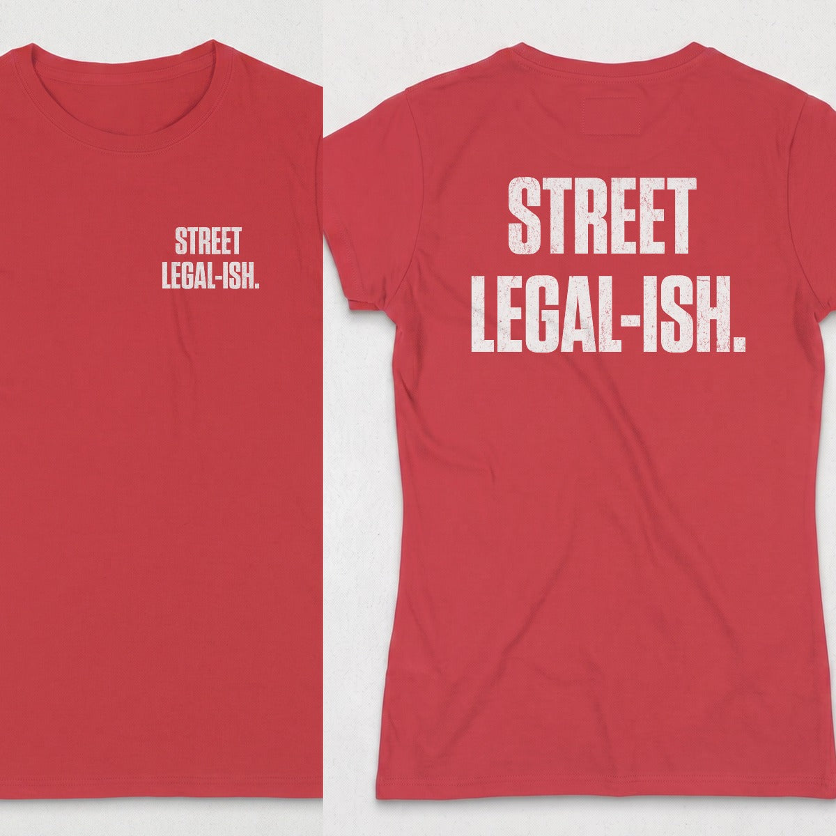 Red | Left Chest + Back
