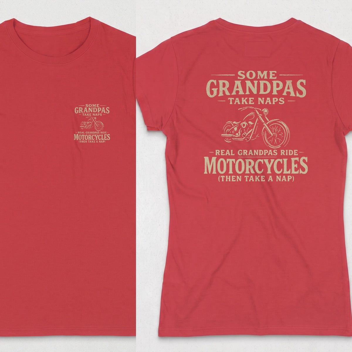 Red | Front & Back