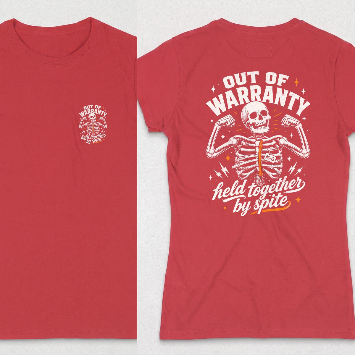 Red | Front & Back