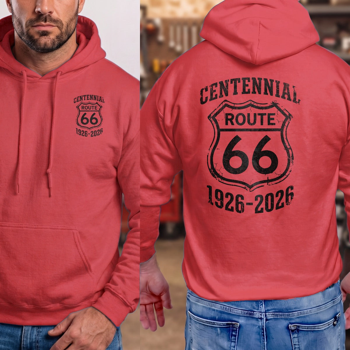 Red | Front & Back