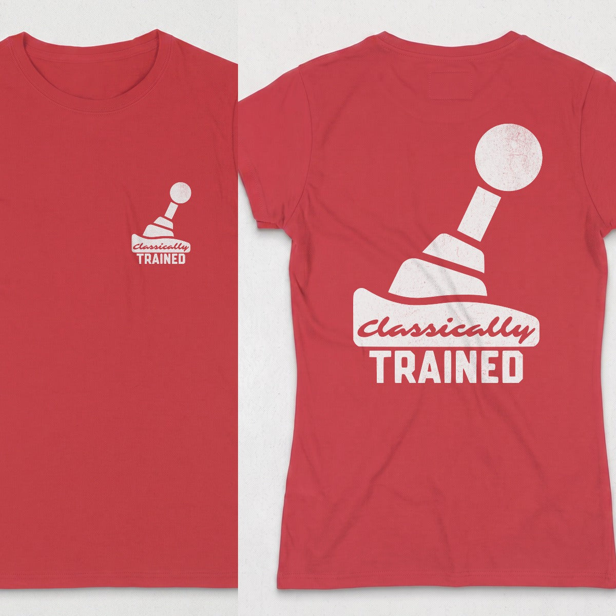 Red | Left Chest + Back