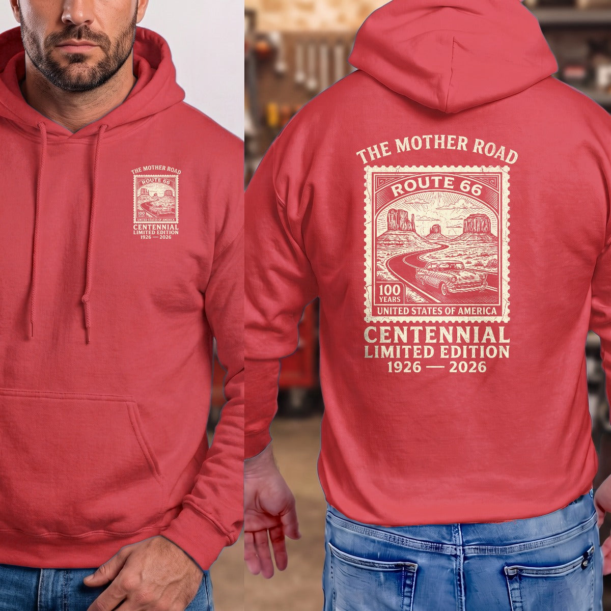 Red | Front & Back