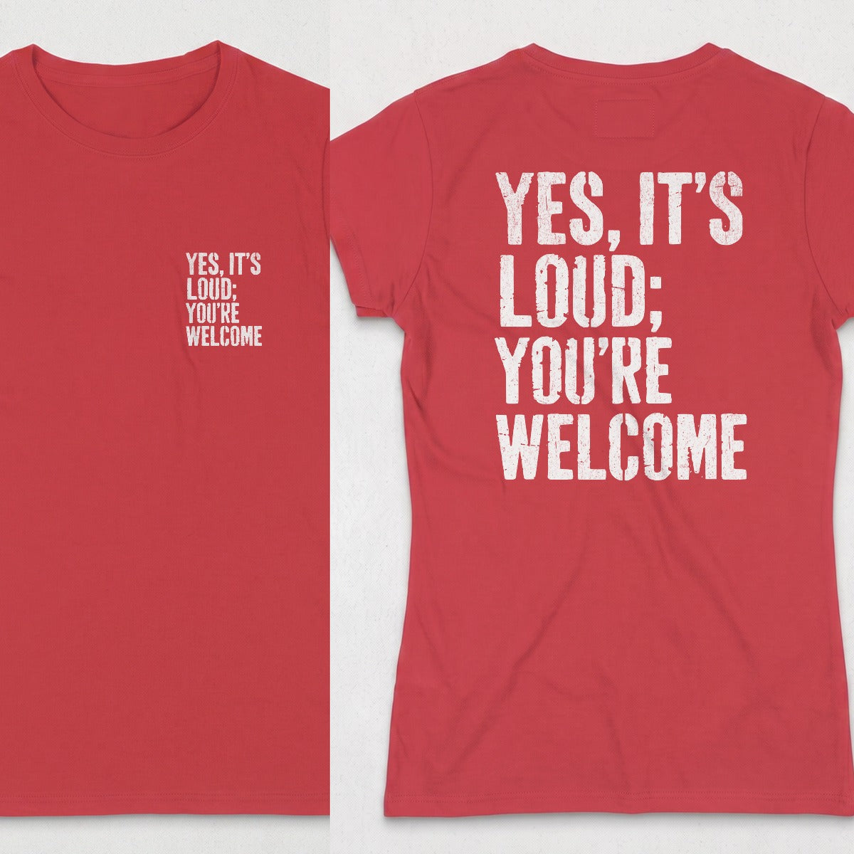 Red | Front & Back