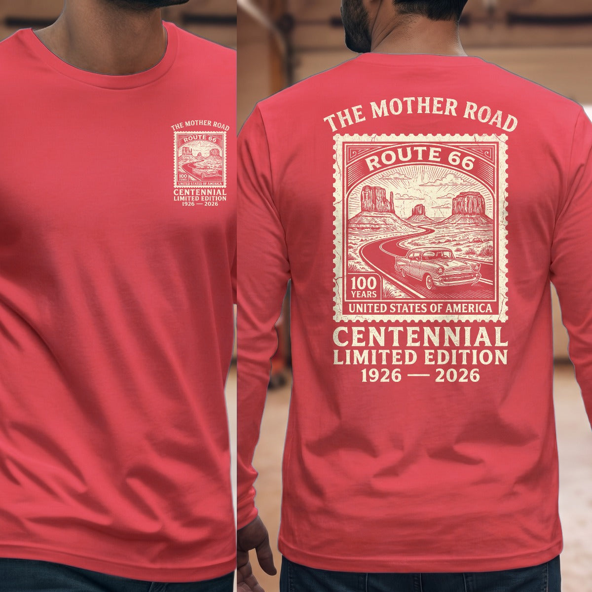 Red | Front & Back