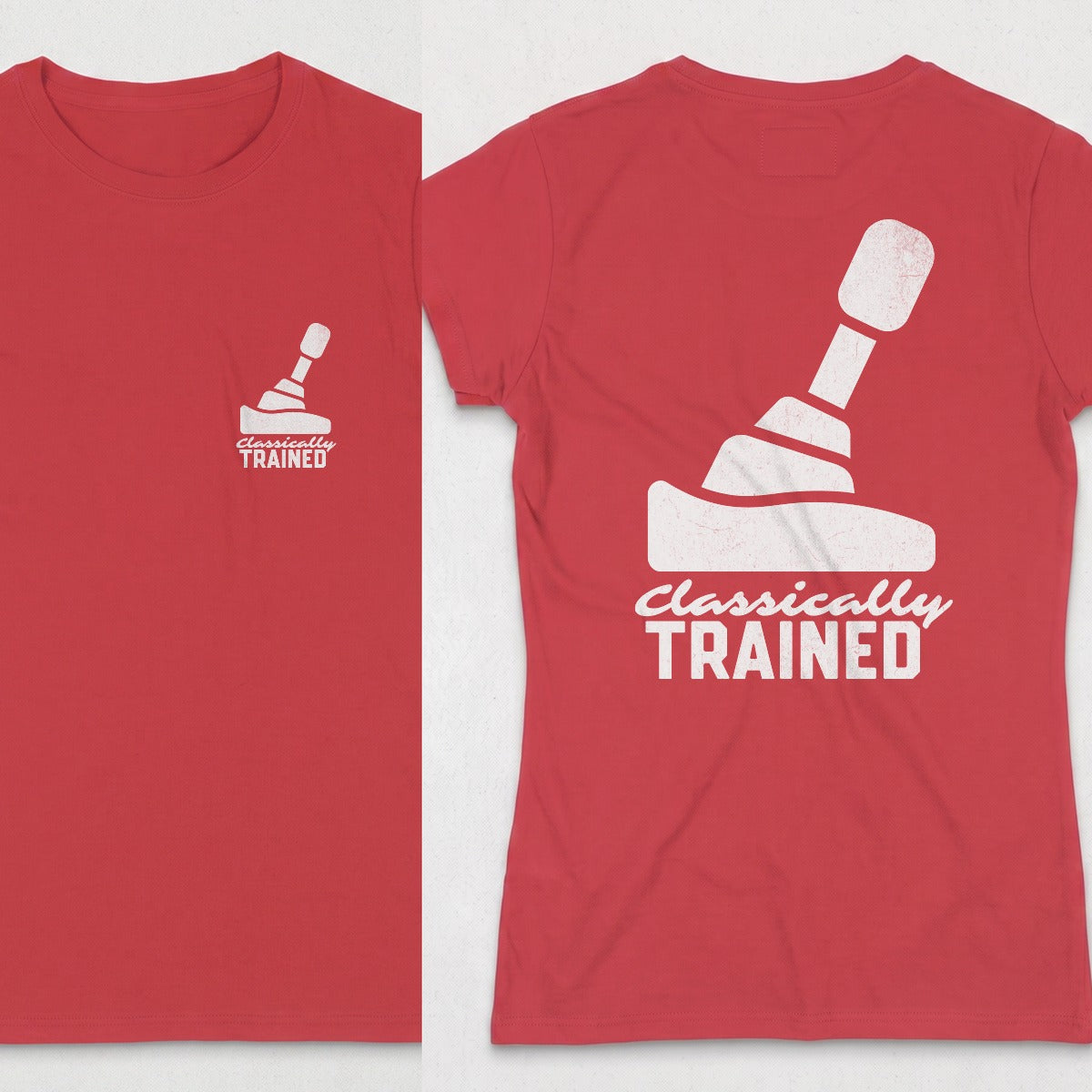 Red | Left Chest + Back