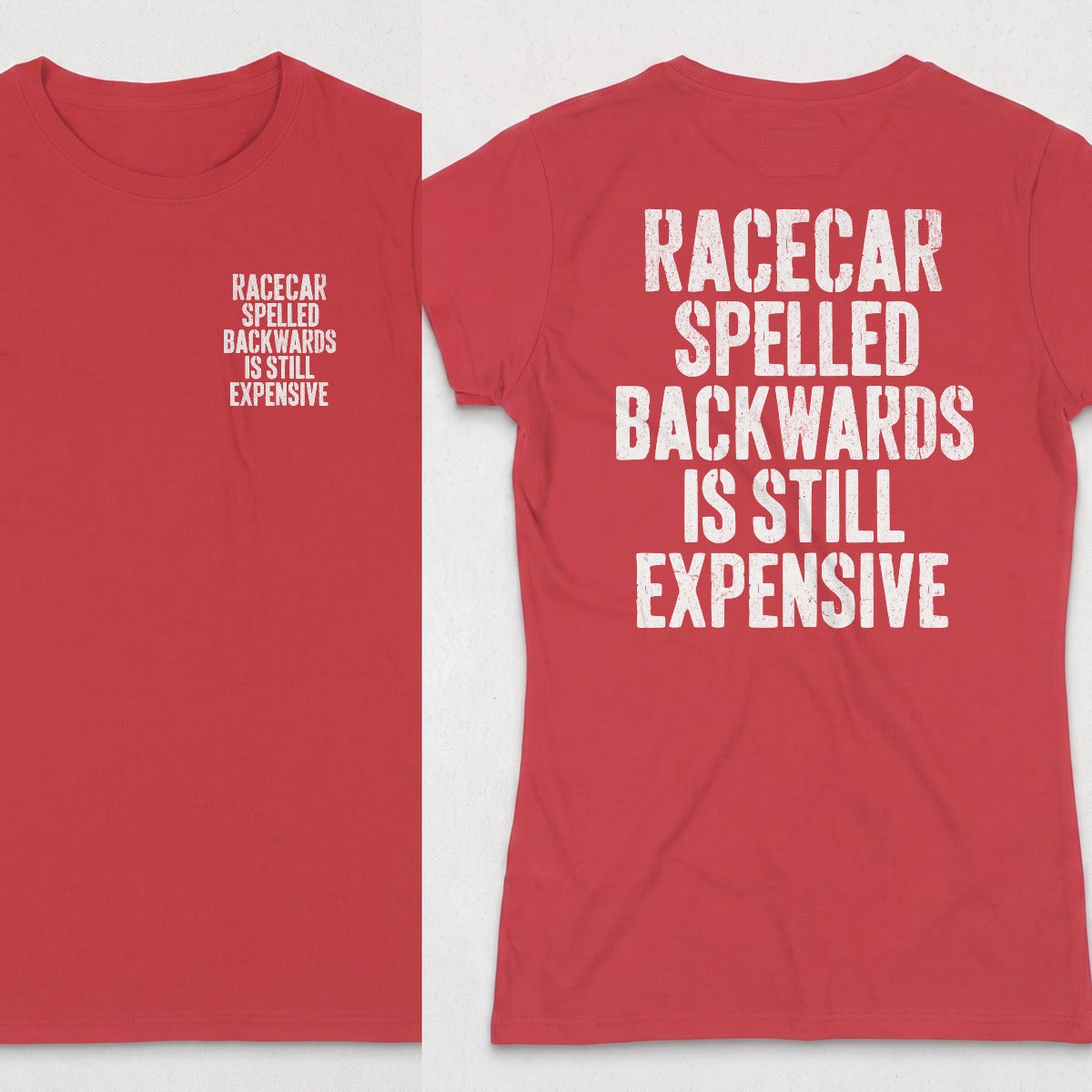 Red | Left Chest + Back