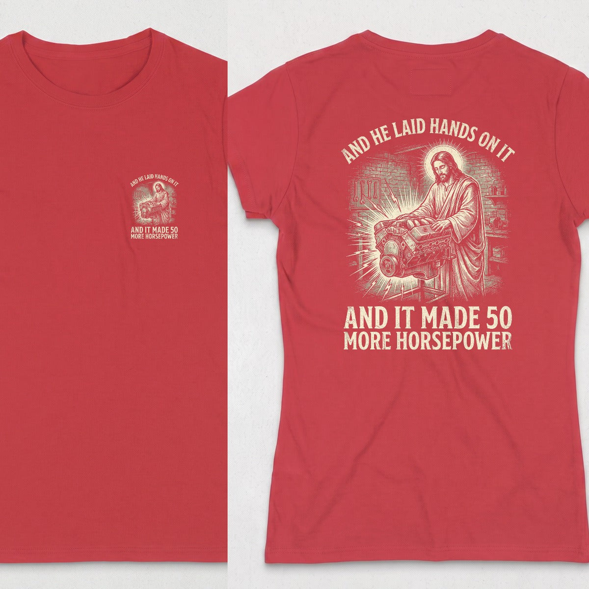 Red | Front & Back