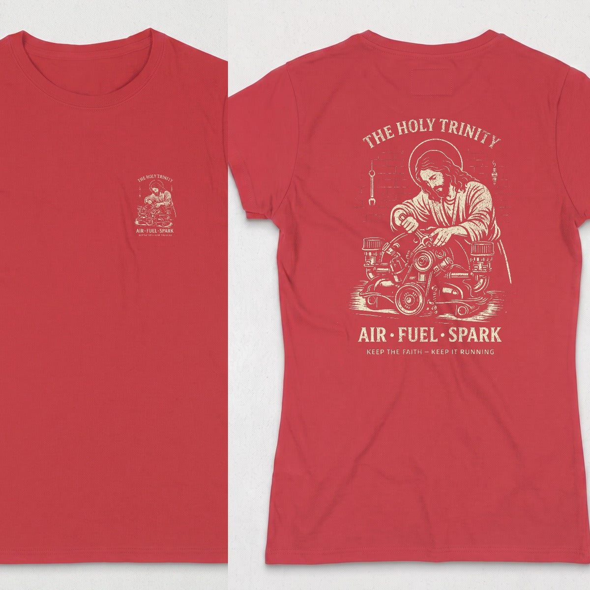 Red | Front & Back