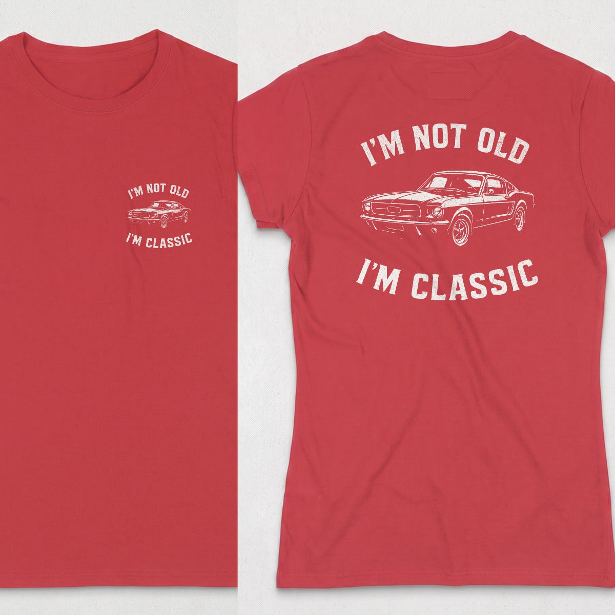 Red | Front & Back