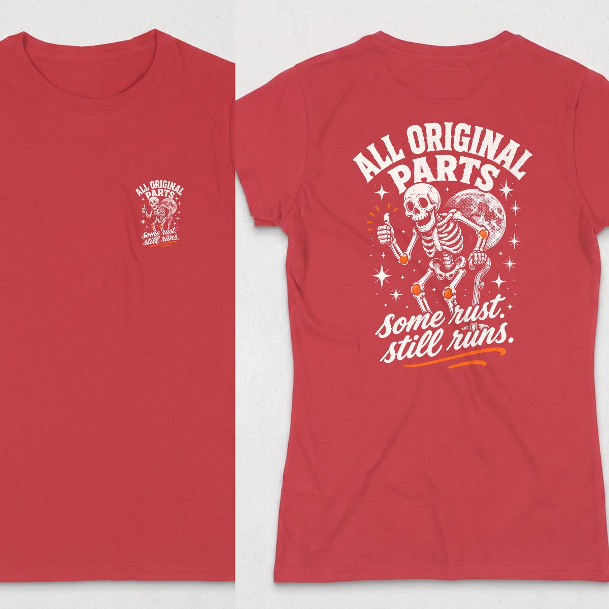 Red | Front & Back