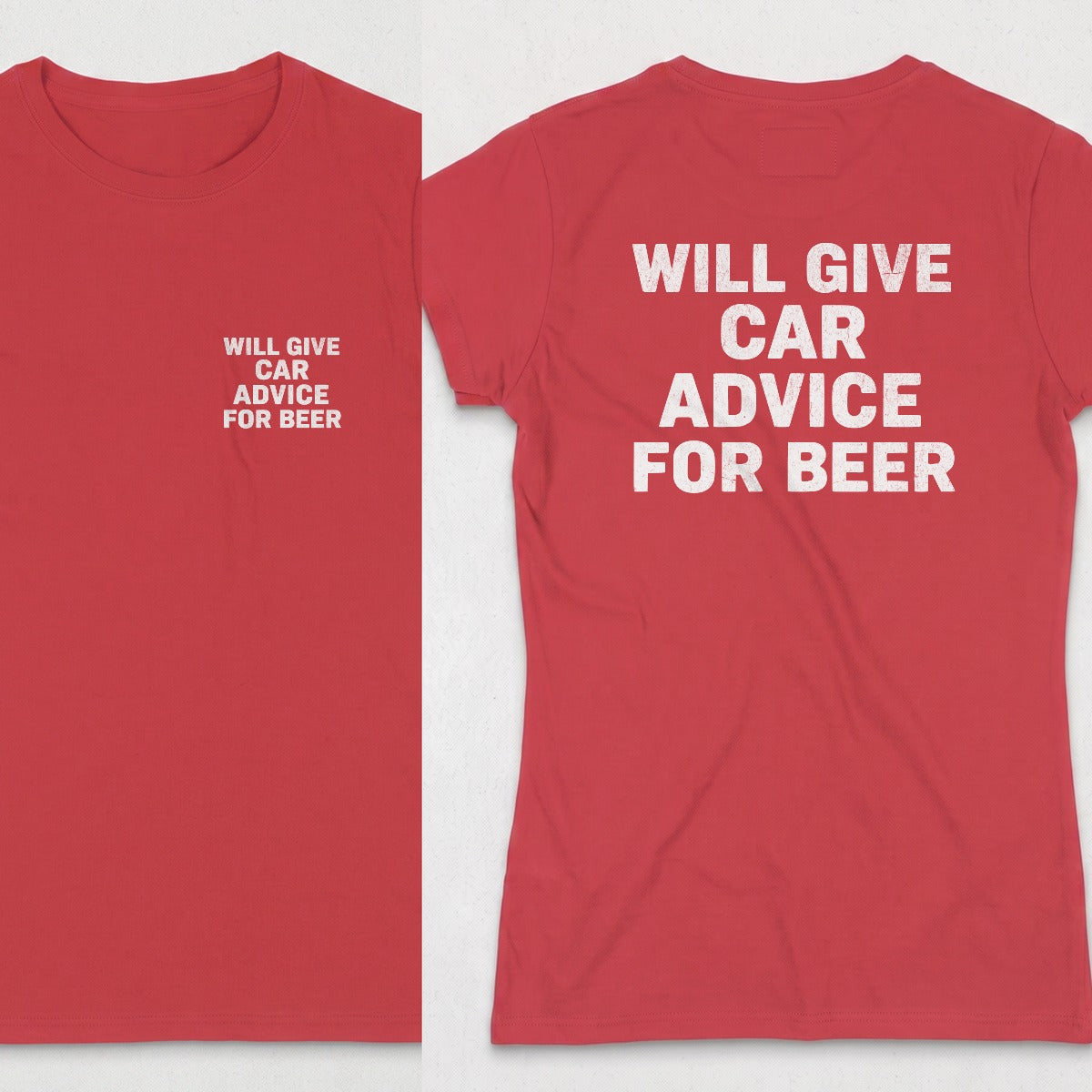 Red | Front & Back