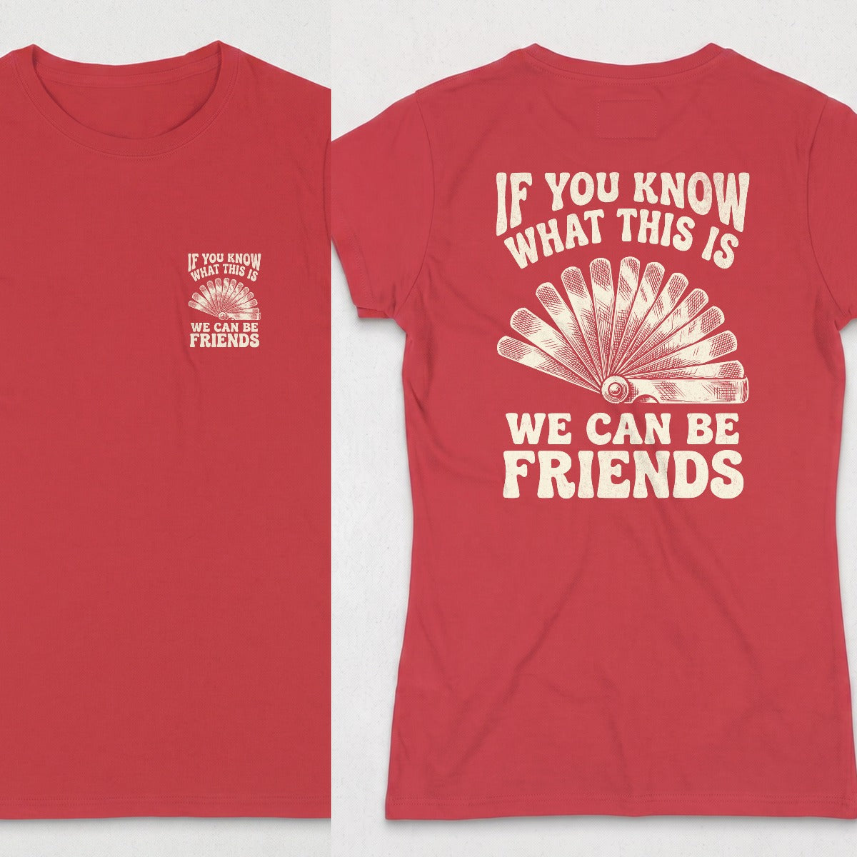 Red | Front & Back