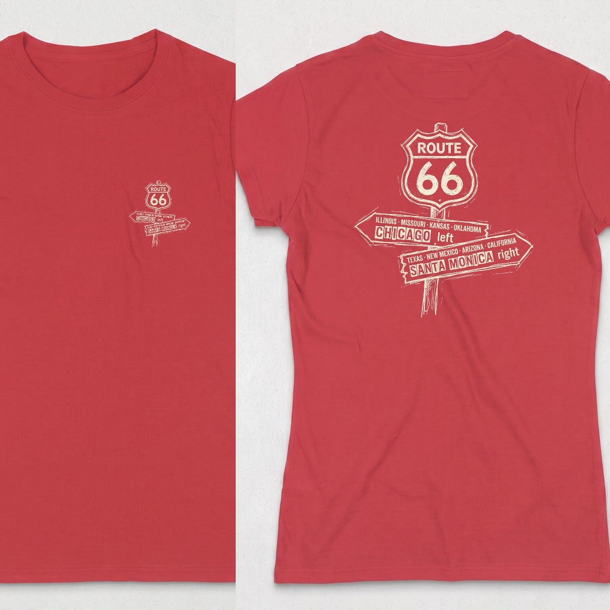 Red | Front & Back