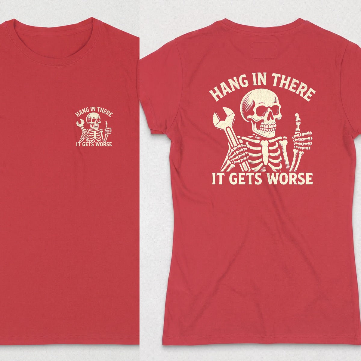 Red | Front & Back
