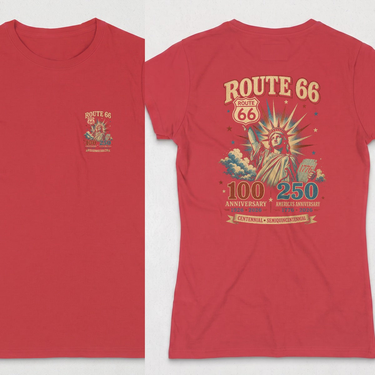Red | Front & Back