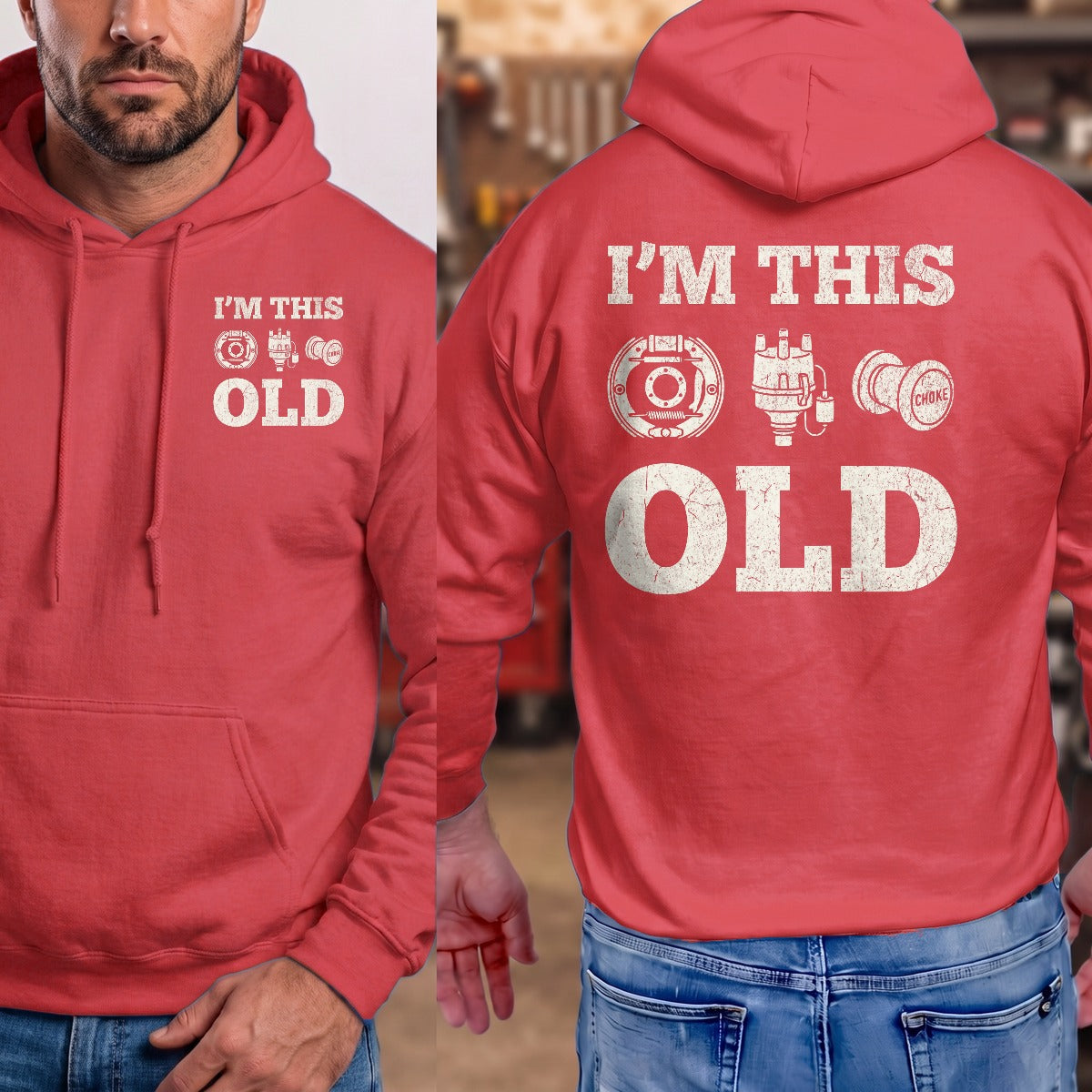 Red | Front & Back