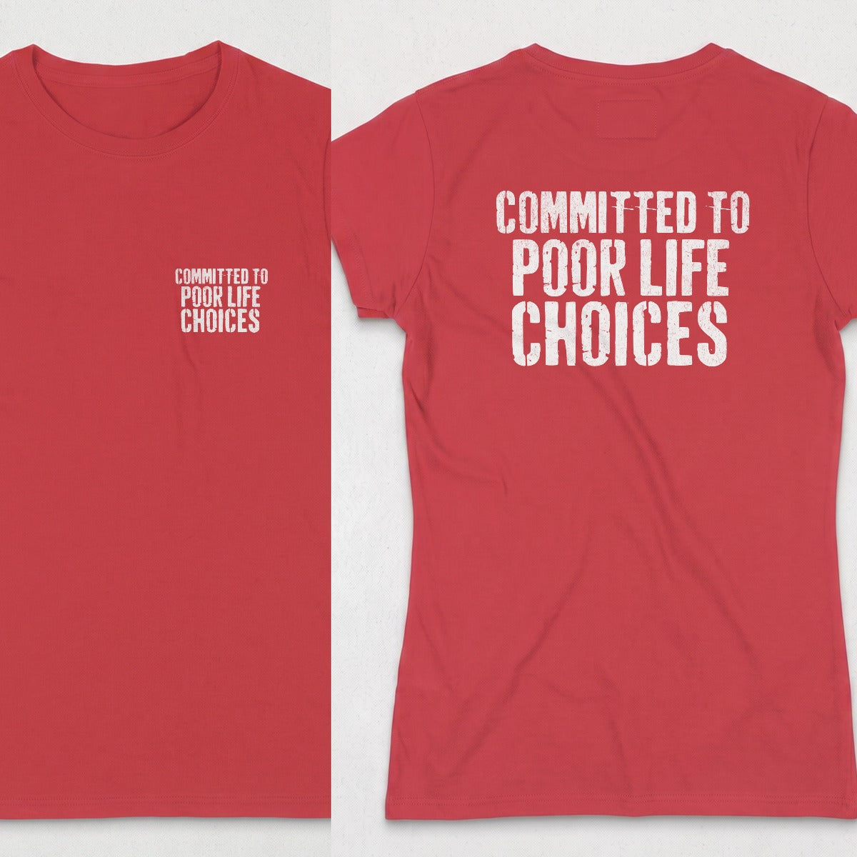 Red | Front & Back