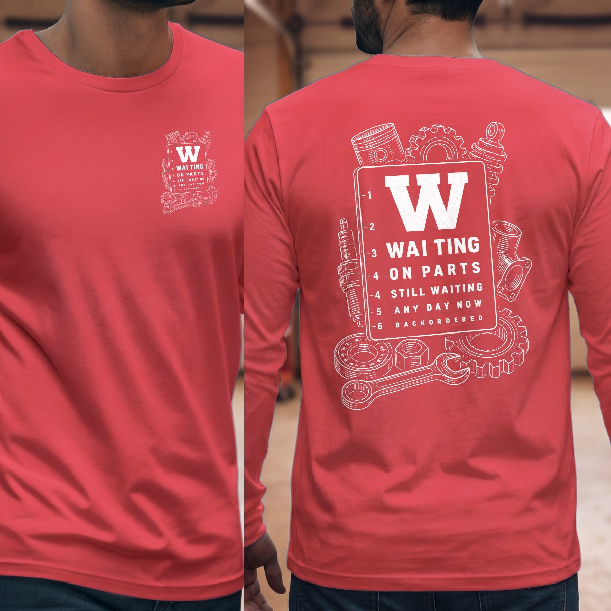 Red | Left Chest + Back (refreshed)