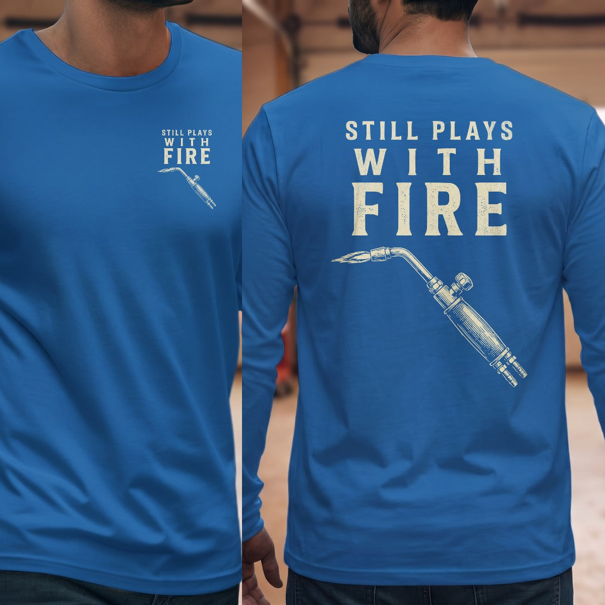 Royal | Left Chest + Back