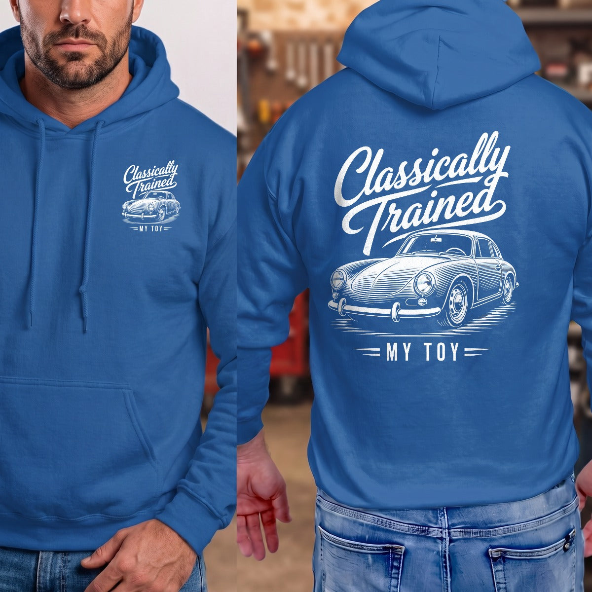 Royal | Left Chest + Back