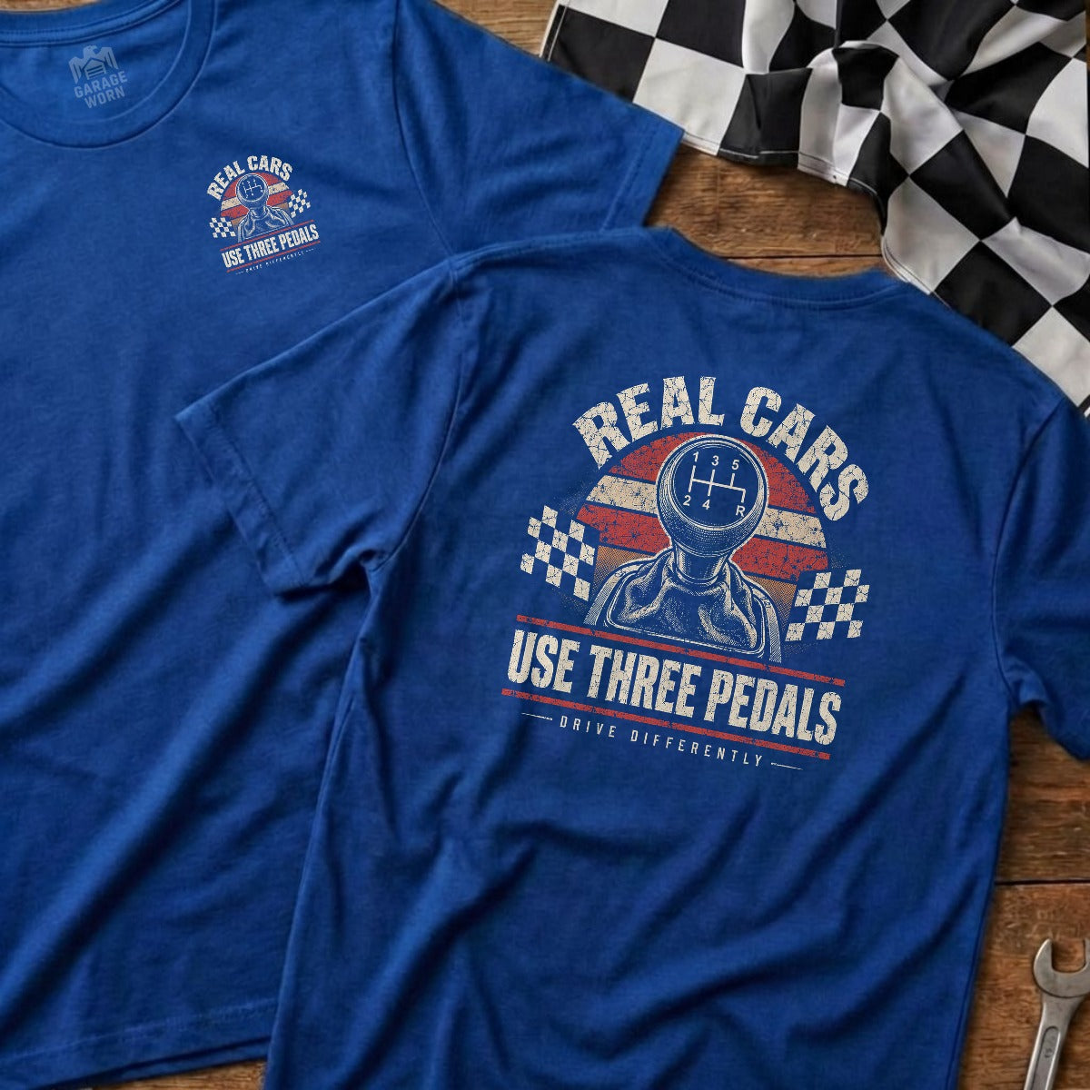 Royal | Left Chest + Back