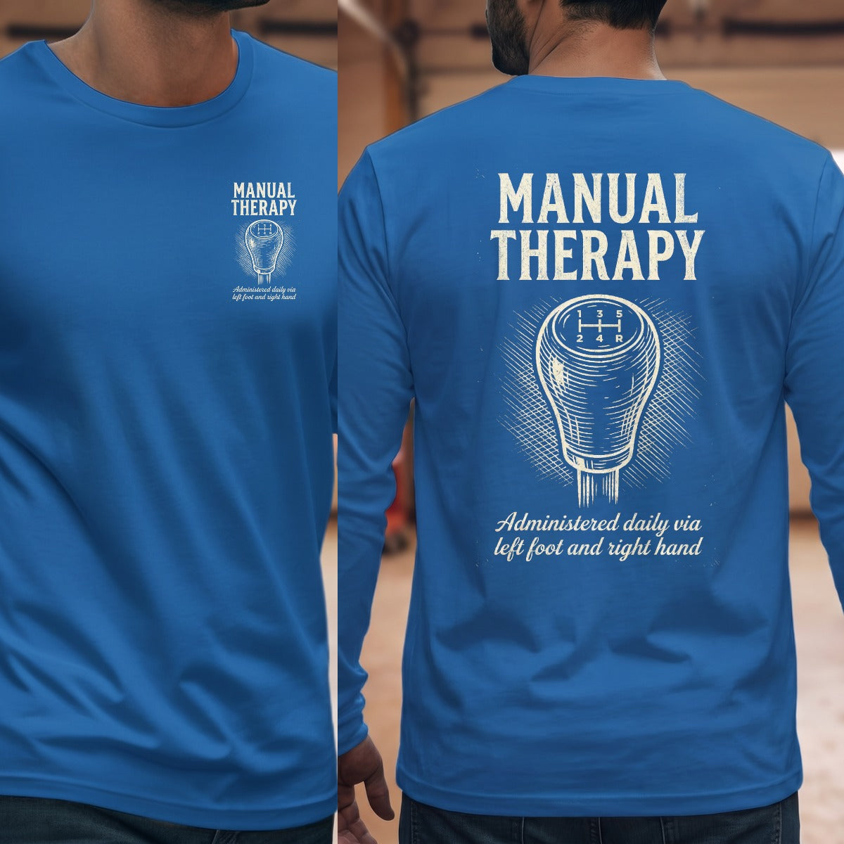 Royal | Left Chest + Back