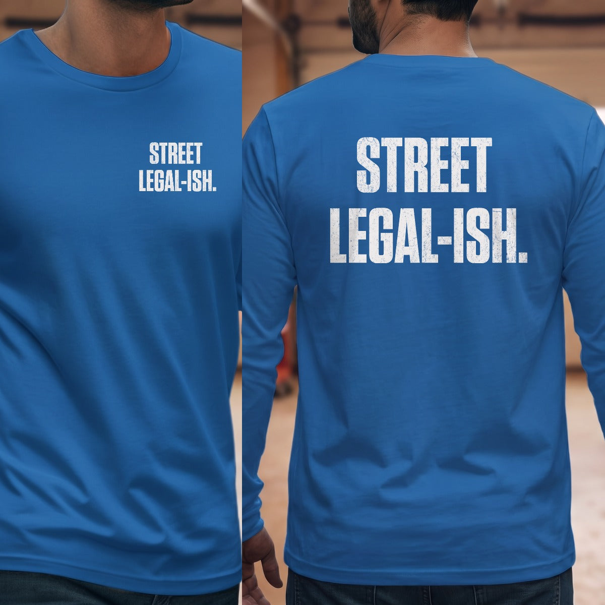 Royal | Left Chest + Back
