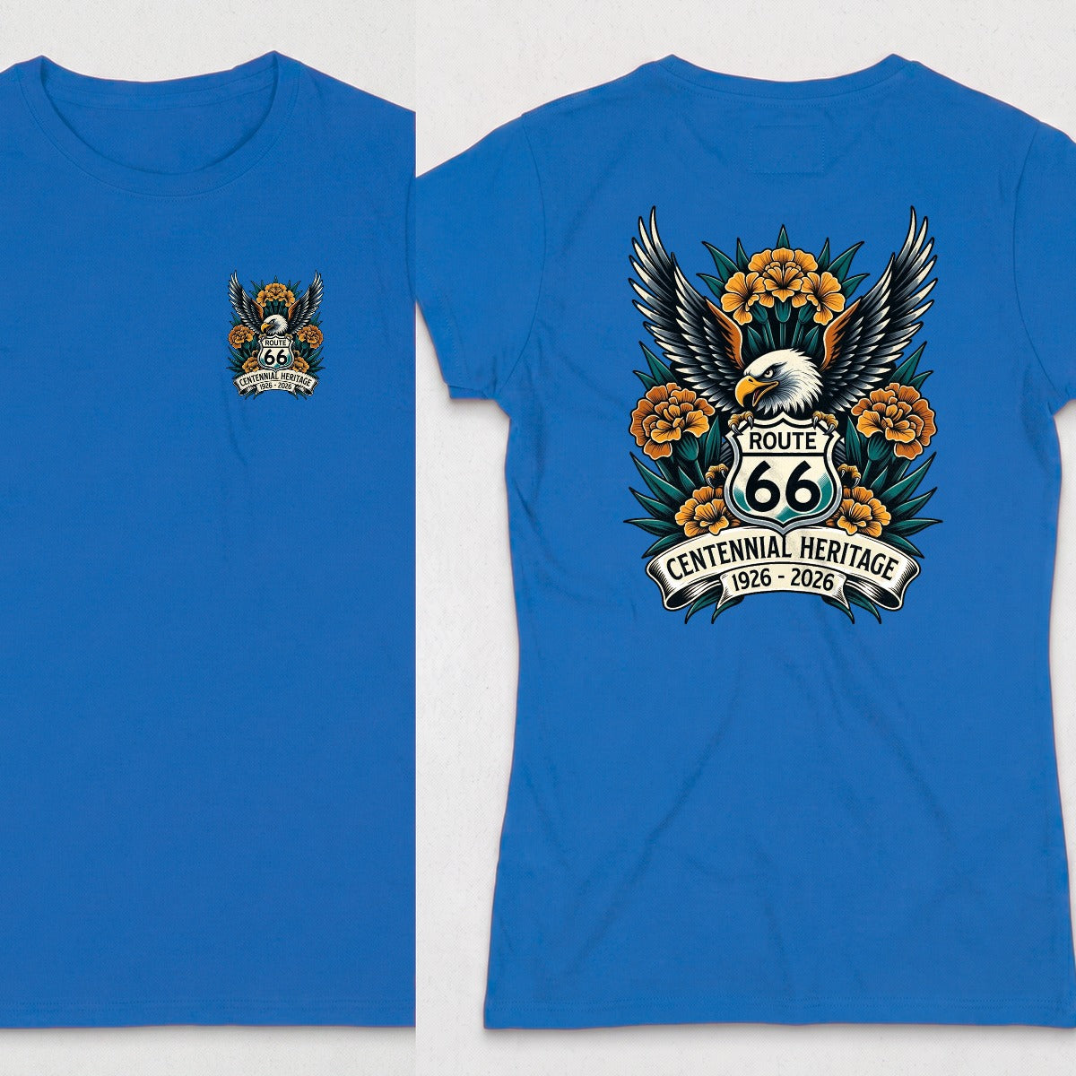 Royal | Left Chest + Back
