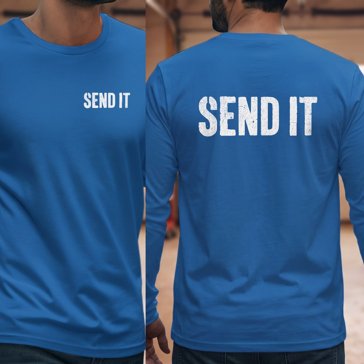 Royal | Left Chest + Back
