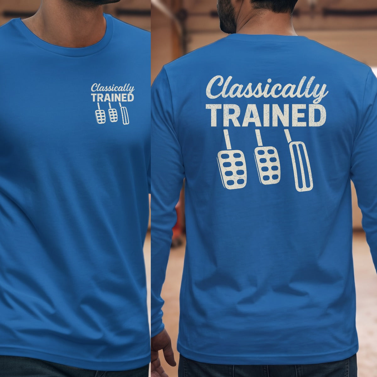 Royal | Left Chest + Back