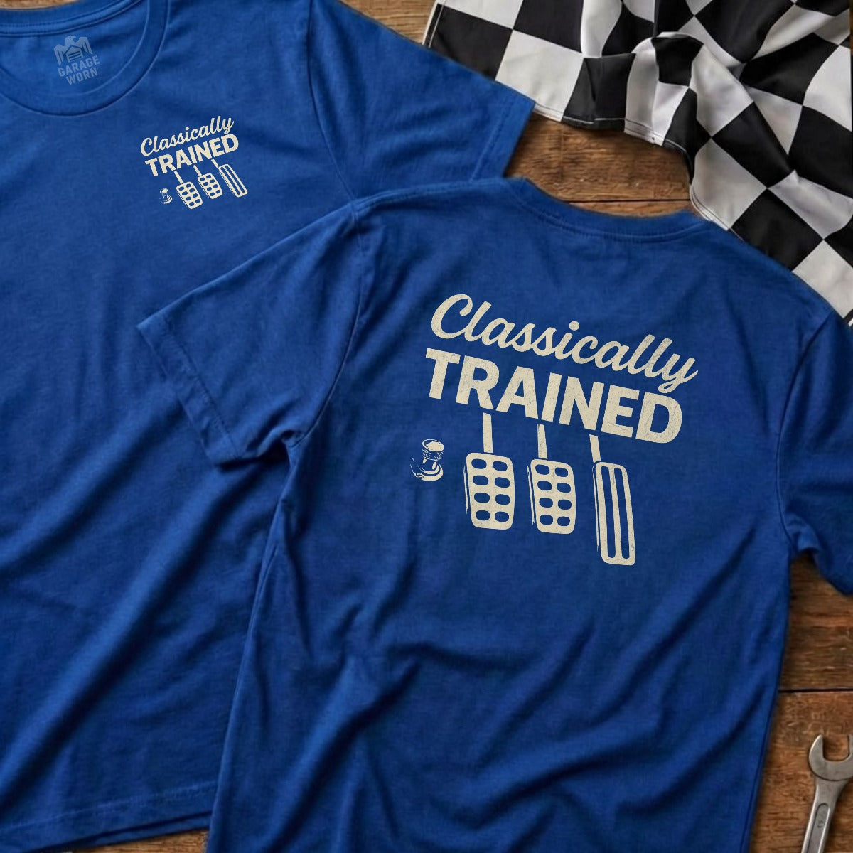 Royal | Left Chest + Back