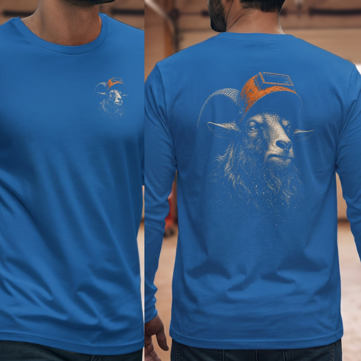 Royal | Left Chest + Back