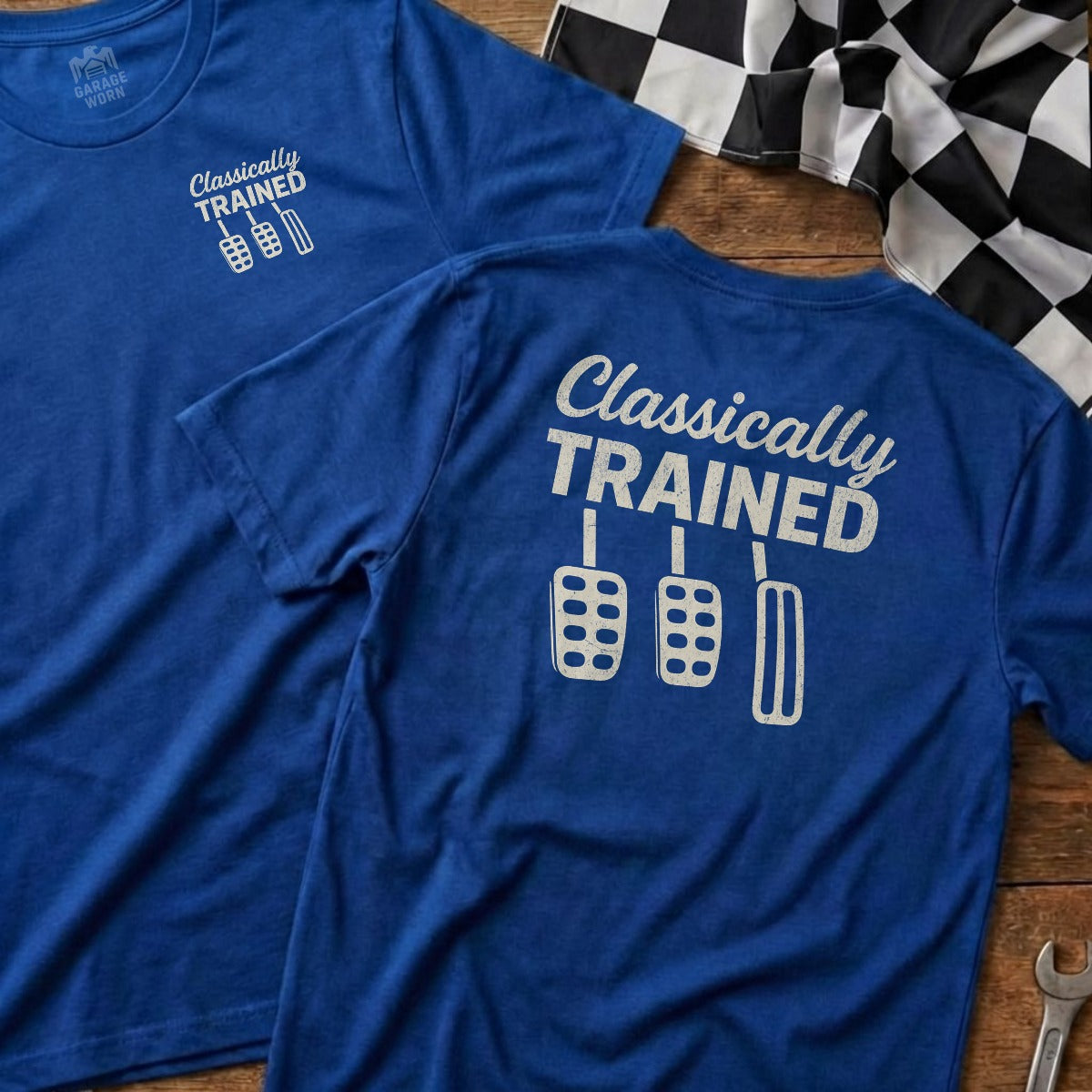 Royal | Left Chest + Back