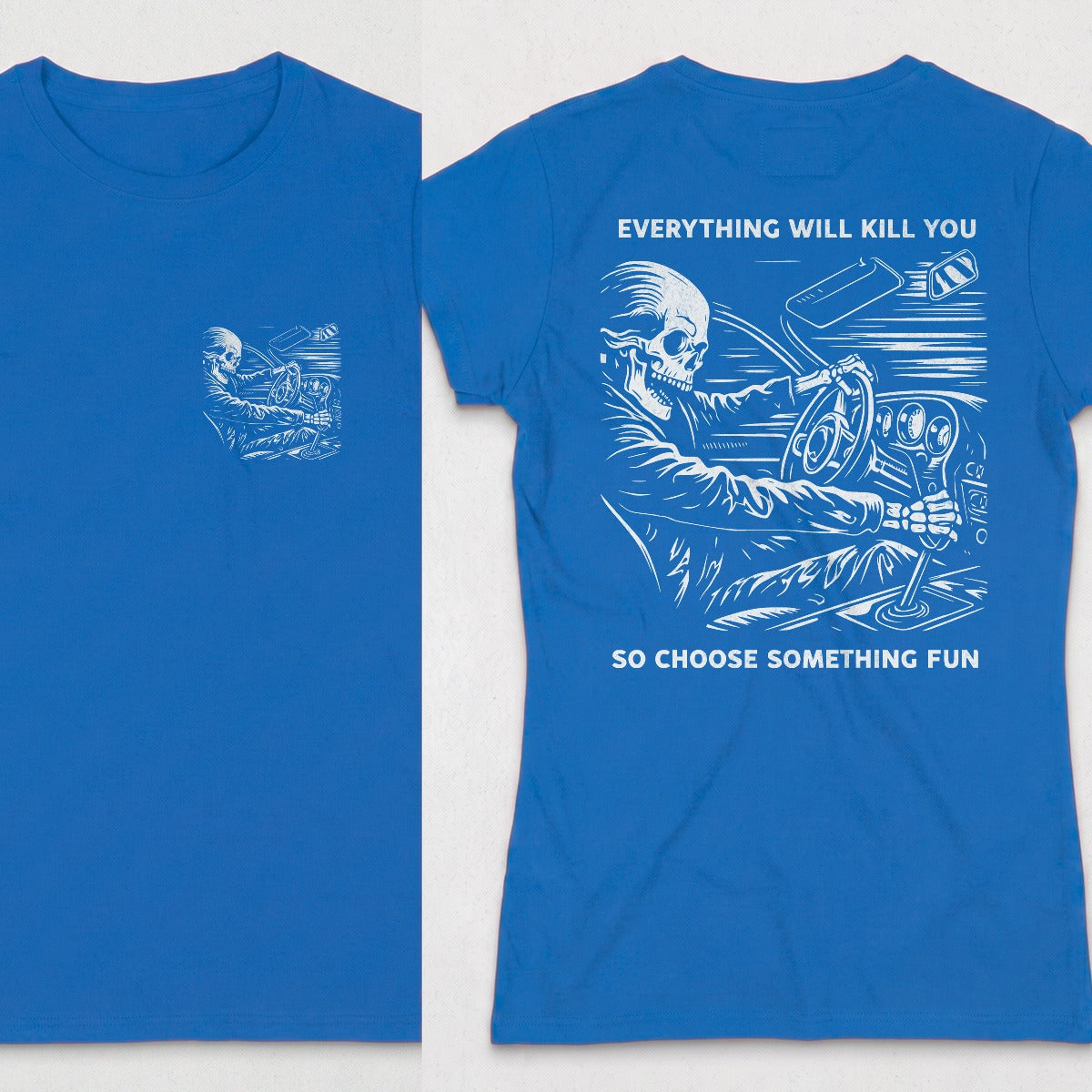 Royal | Left Chest + Back