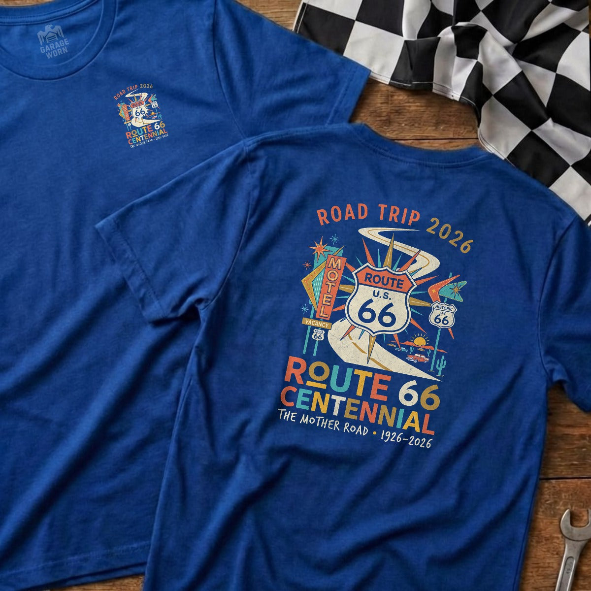 Royal | Left Chest + Back