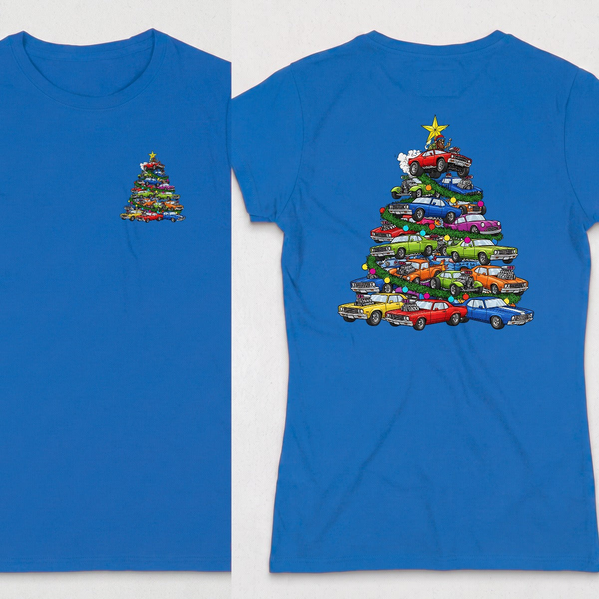 Royal | Left Chest + Back