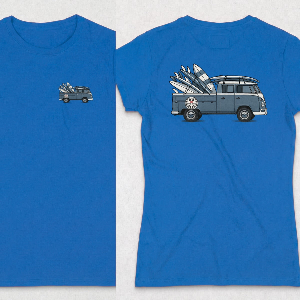 Royal | Left Chest + Back