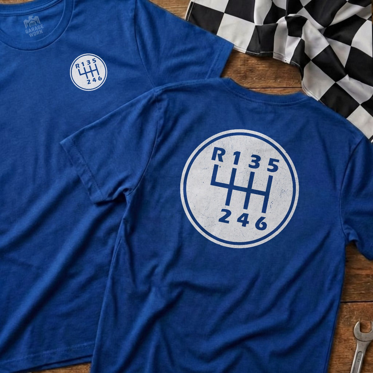 Royal | Left Chest + Back