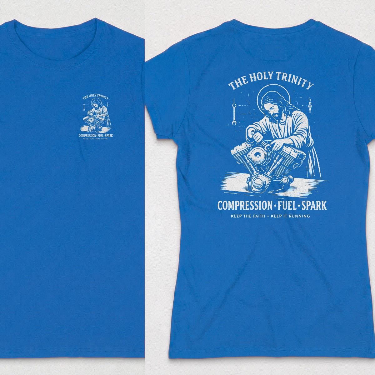 Royal | Left Chest + Back