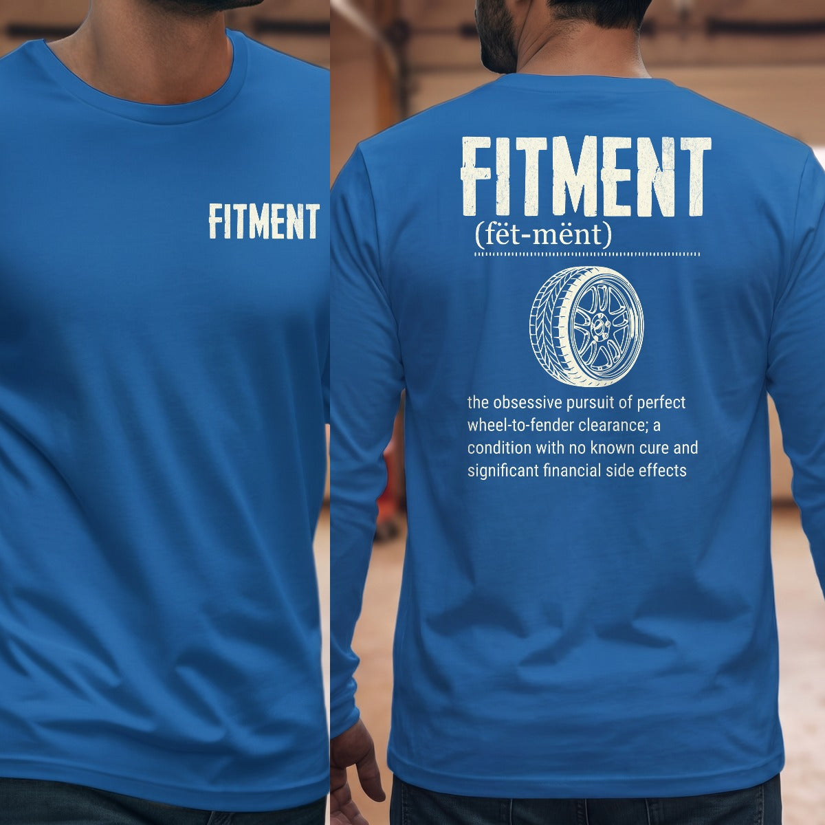 Royal | Left Chest + Back