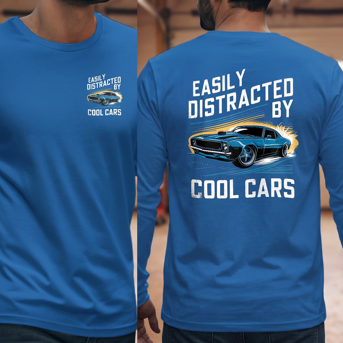Royal | Left Chest + Back