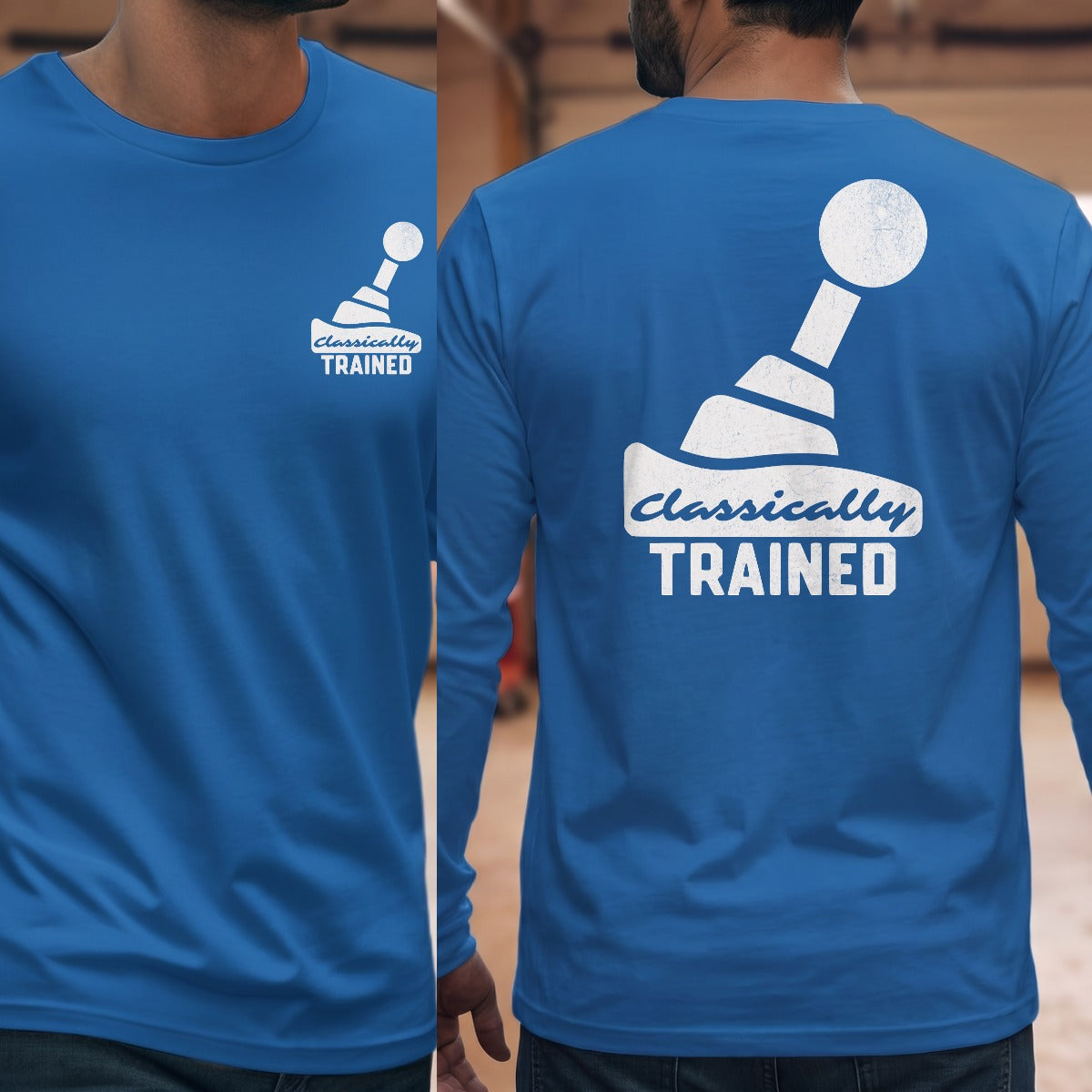 Royal | Left Chest + Back