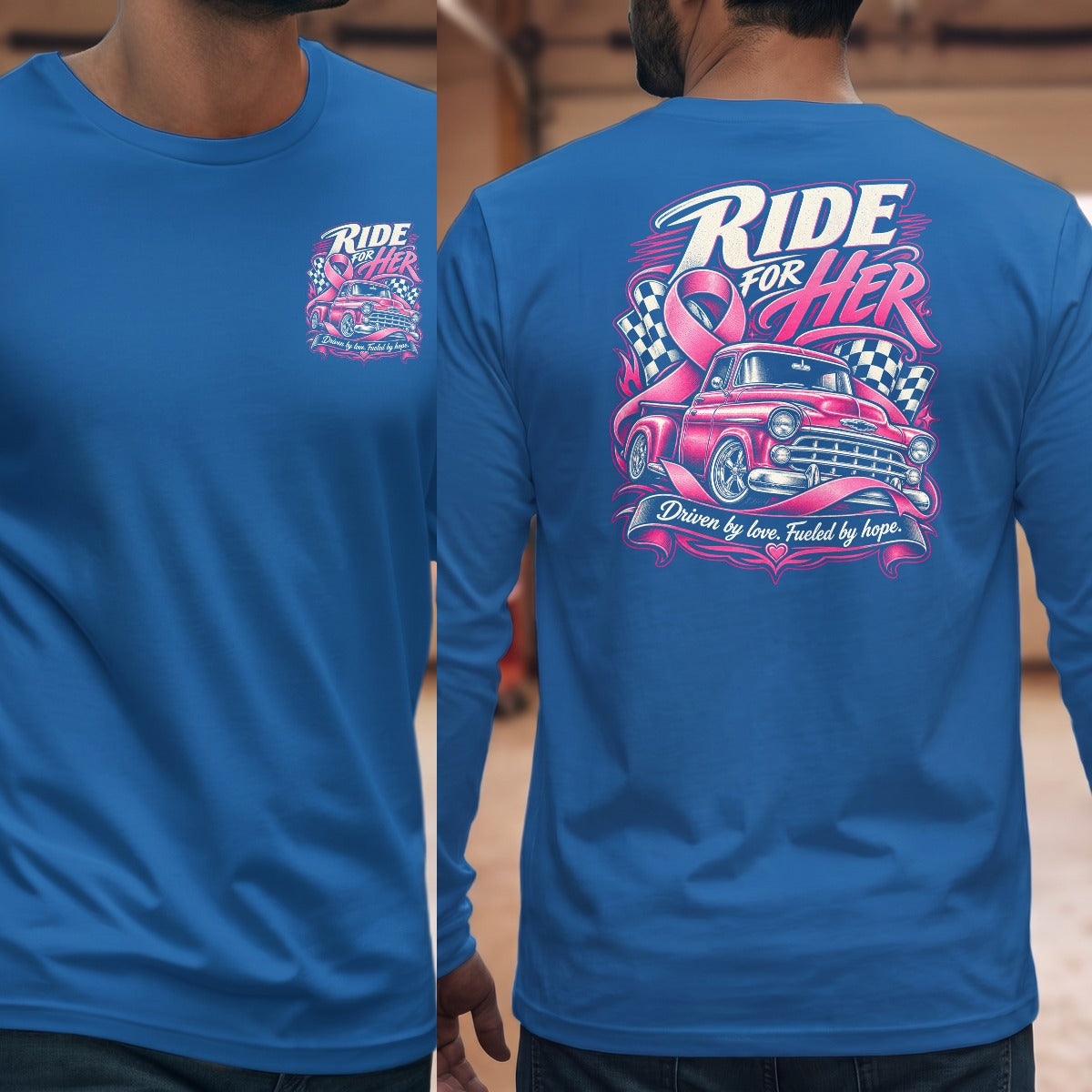 Royal | Left Chest + Back