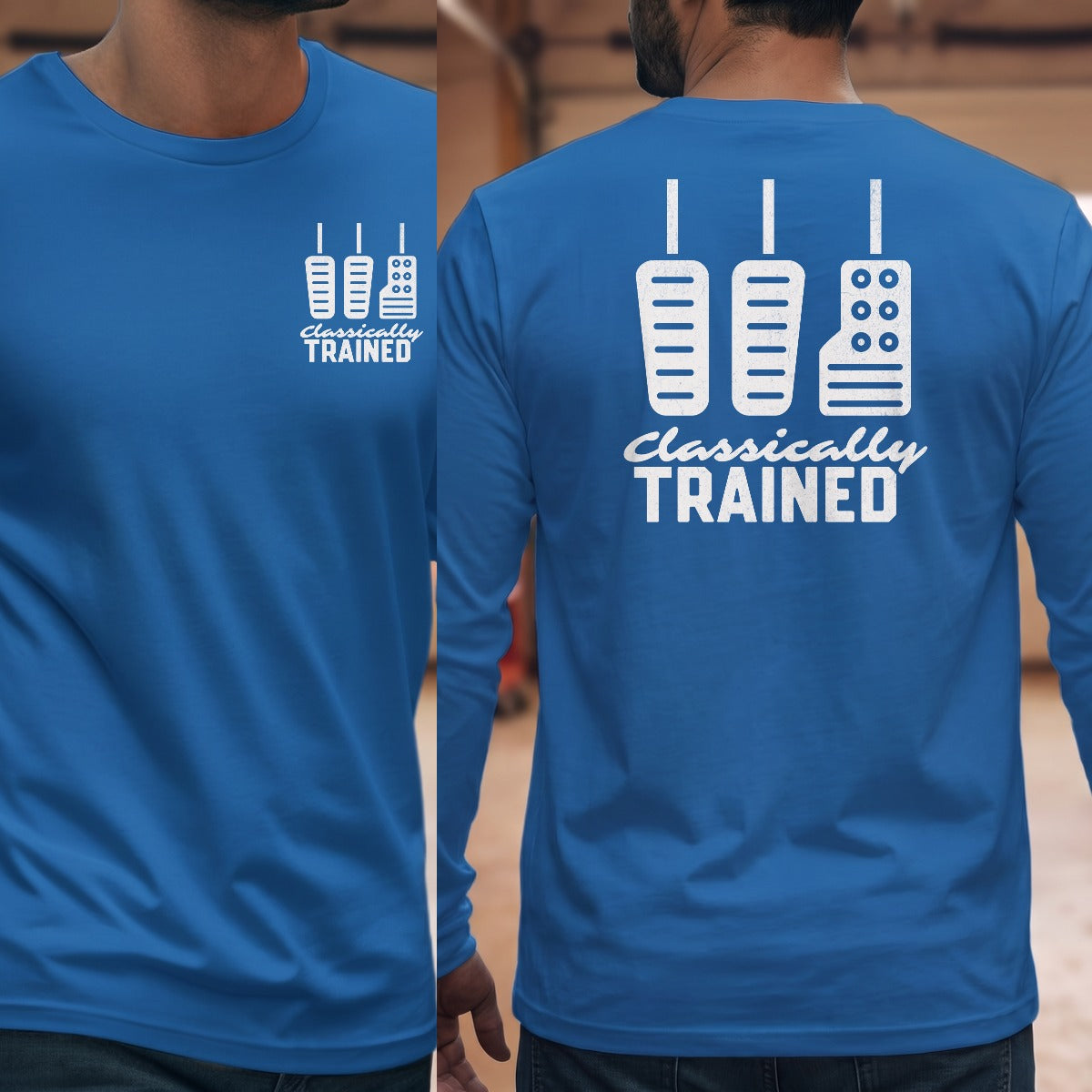 Royal | Left Chest + Back