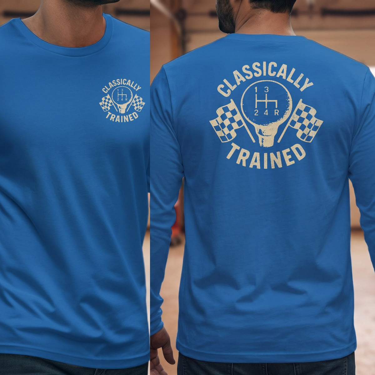 Royal | Left Chest + Back