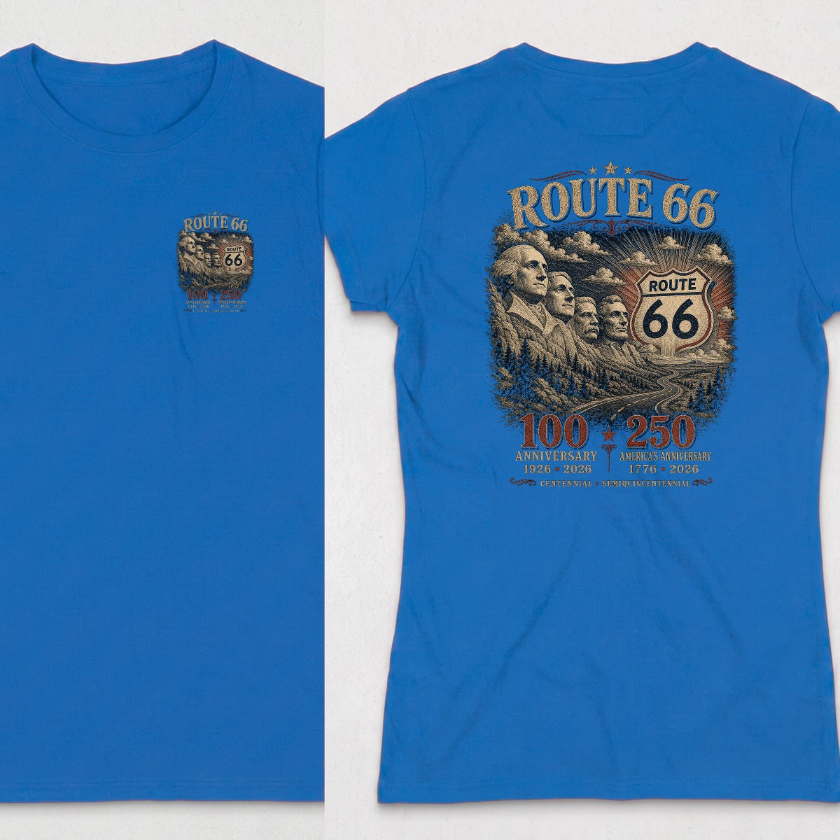 Royal | Left Chest + Back