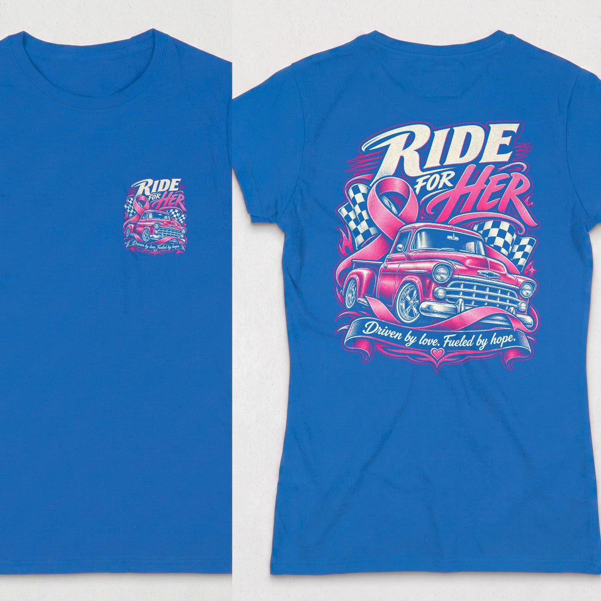 Royal | Left Chest + Back