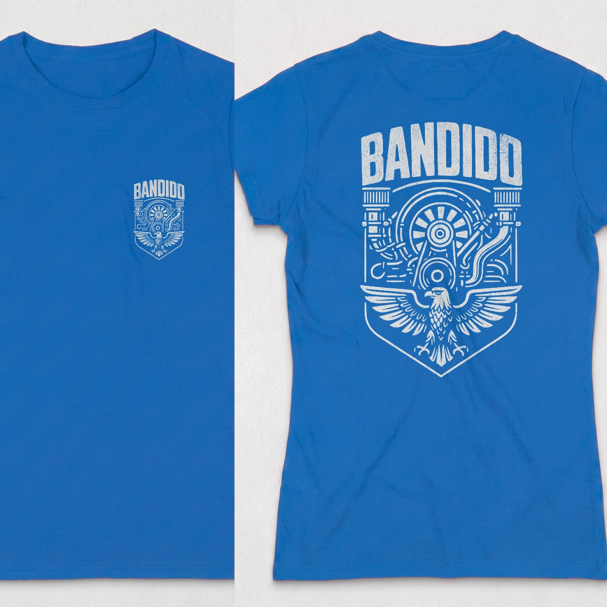Royal | Left Chest + Back