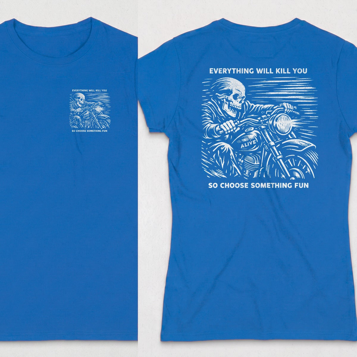 Royal | Left Chest + Back