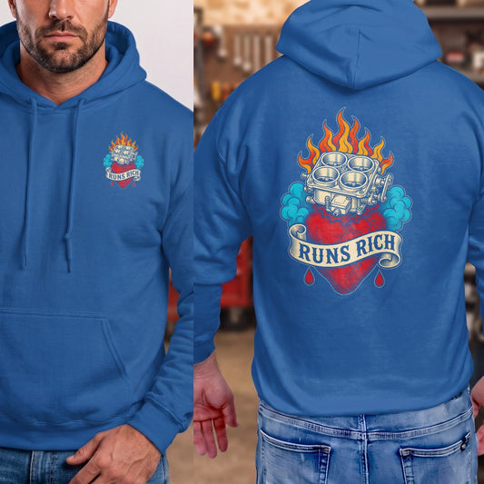 Royal | Left Chest + Back